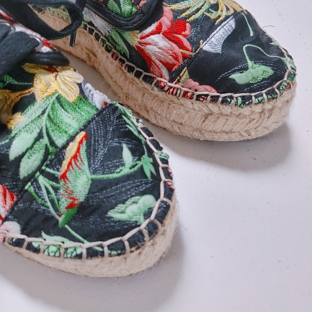 J Slides Nyc Platform Lace Up Espadrilles - image 3